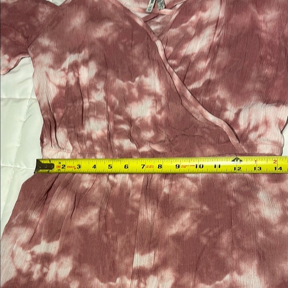 Mudd Pink Tie-Dye Romper -size M - Picture 5 of 12